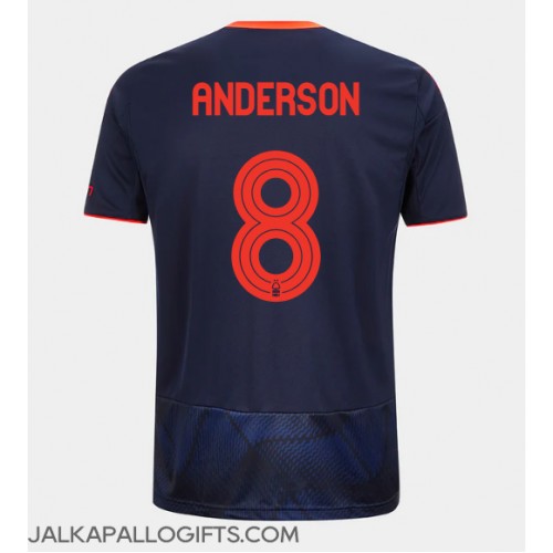 Nottingham Forest Elliot Anderson #8 Kolmaspaita 2025-26 Lyhythihainen